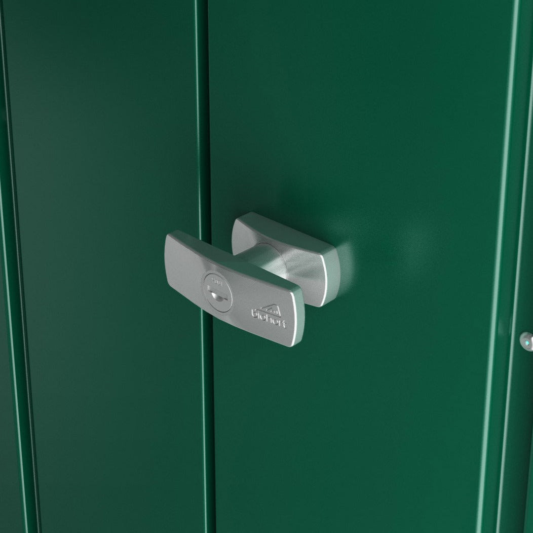 Biohort 6x3 Europa Quartz Grey Garden Shed