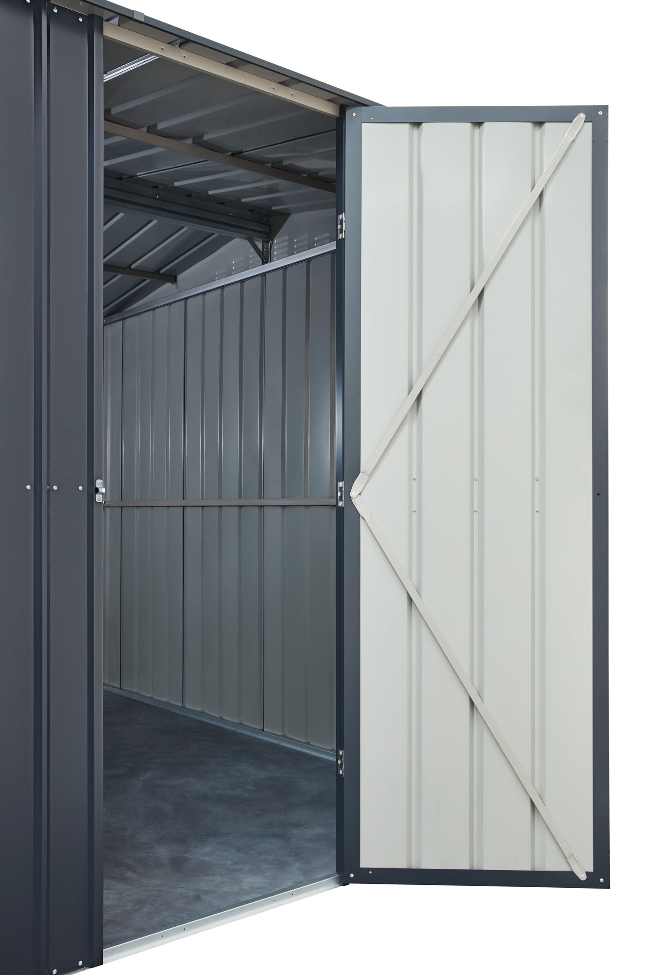 Globel Grey Dual Door Workshop Garage – Waltons