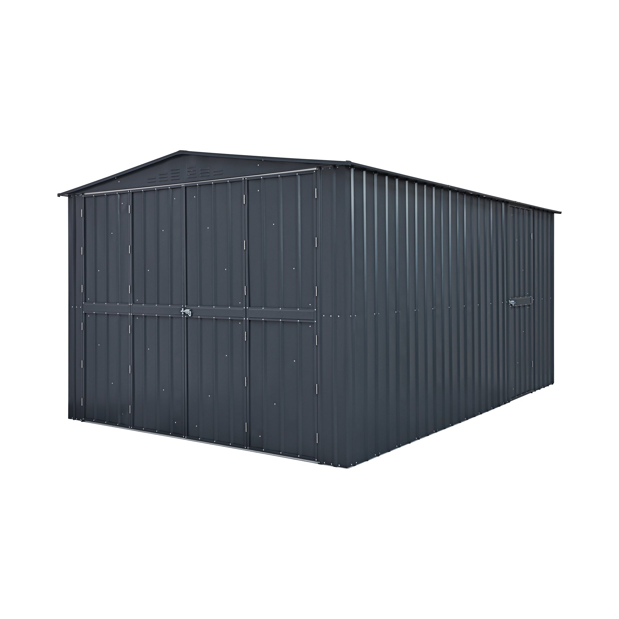 ☆THE GARAGE type27 Globel Grey Dual Door Workshop Garage – Waltons