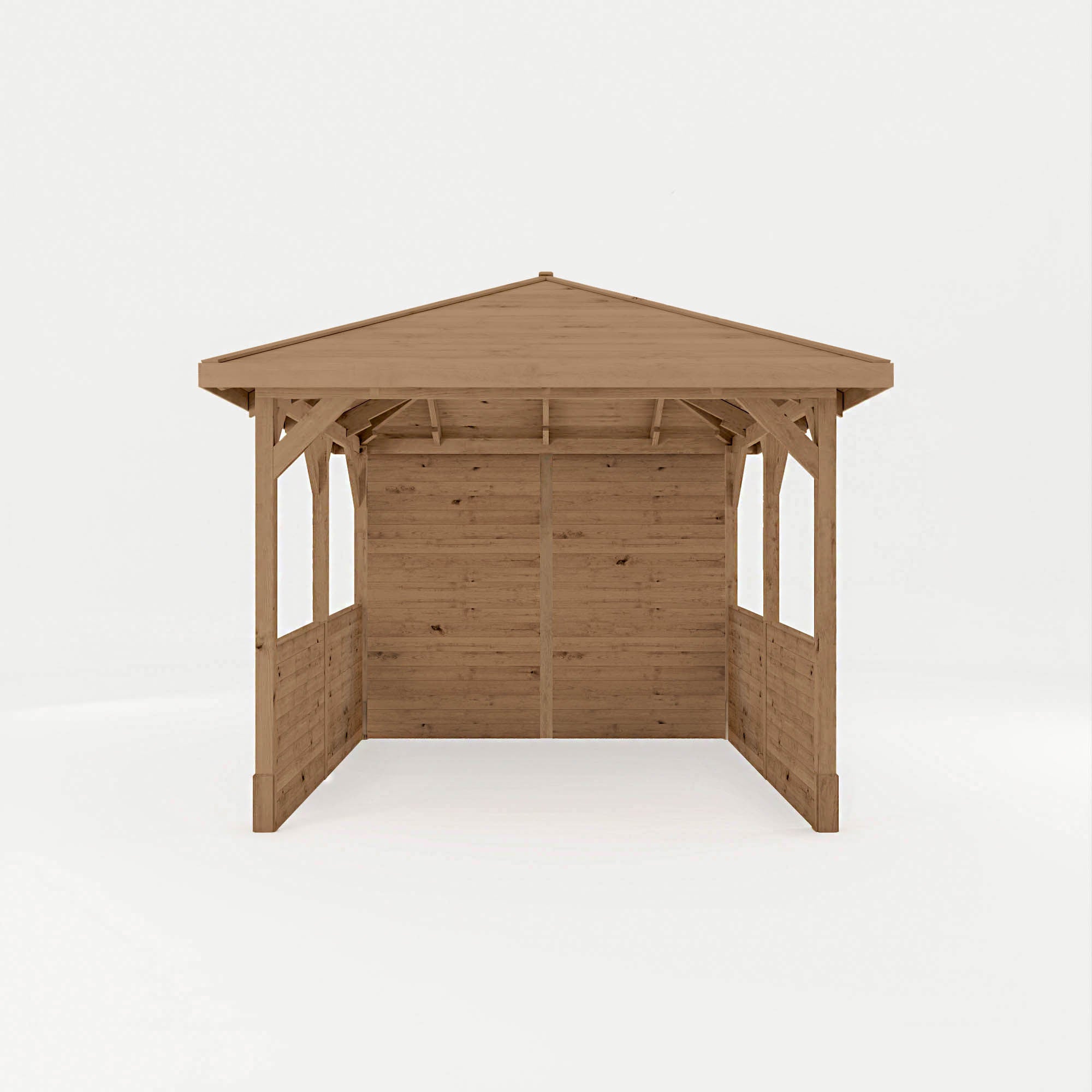 3m x 3m Pressure Treated Gazebo With Panels