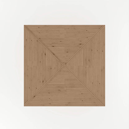 4m x 4m Pressure Treated Gazebo with Tongue & Groove Roof