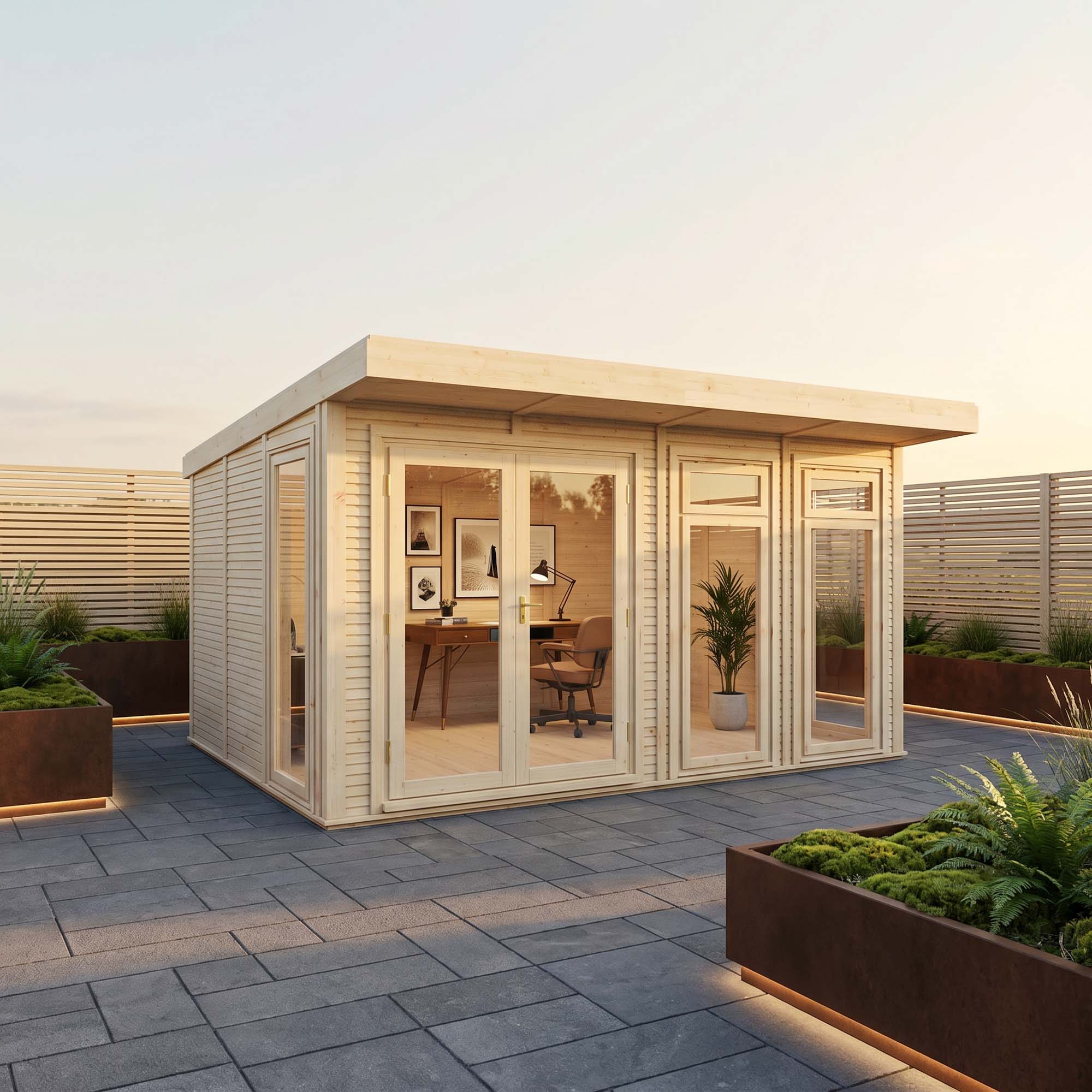 The Edwinstowe Premium Insulated Garden Room