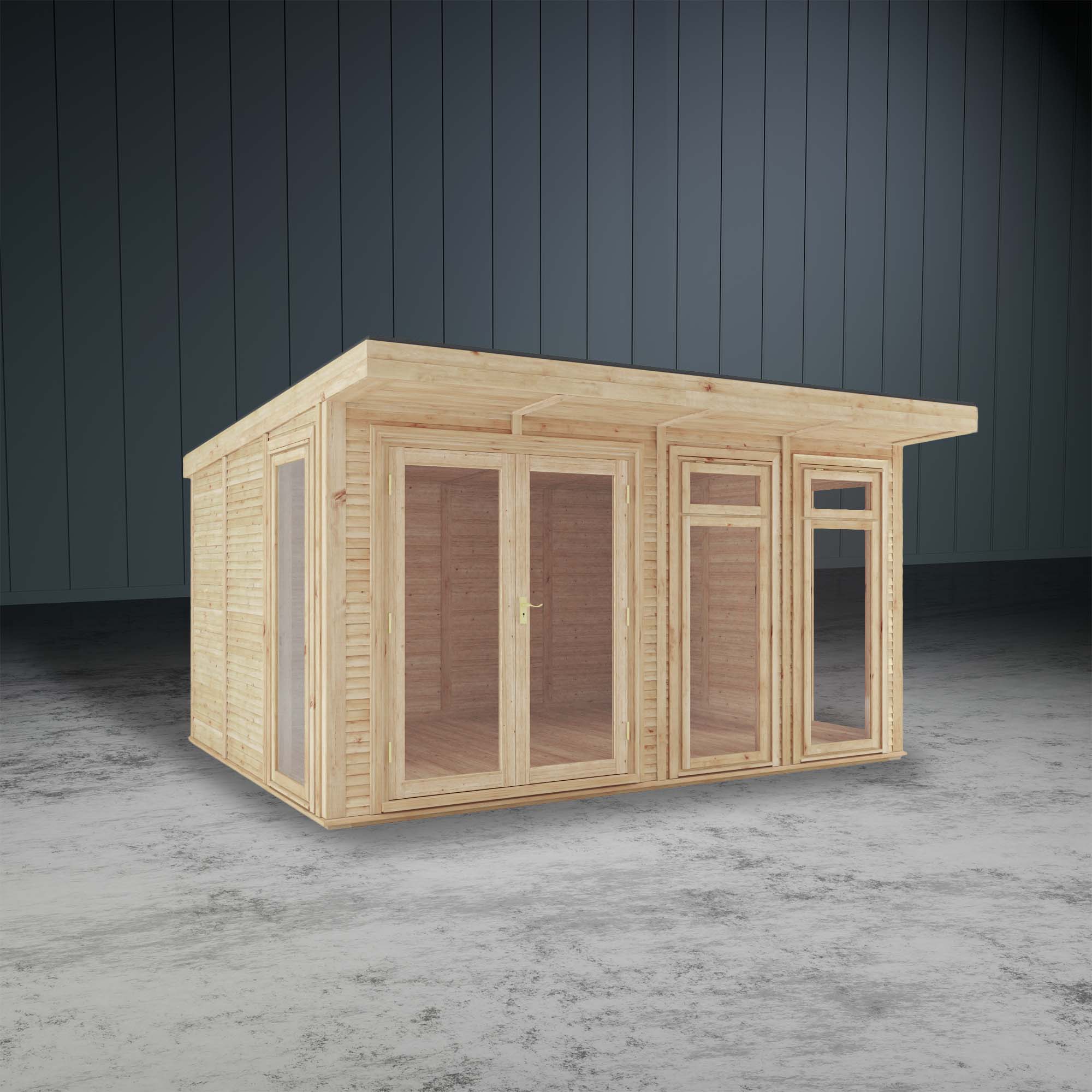 The Edwinstowe Premium Insulated Garden Room