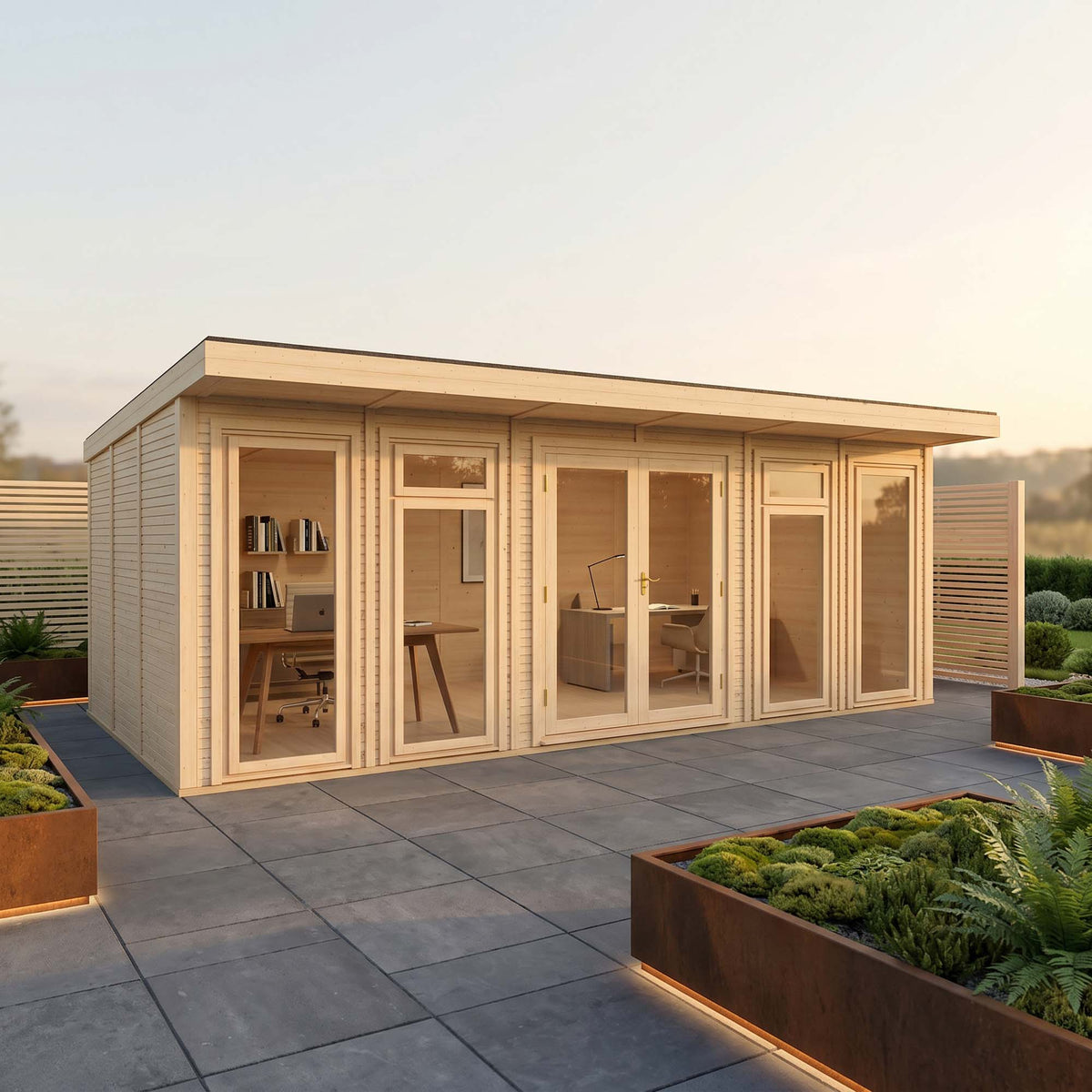 The Edwinstowe Premium Insulated Garden Room
