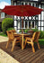 Charles Taylor Four Seater Rectangular Dining Set with Parasol
