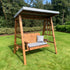 Charles Taylor Dorset Two Seat Swing with Cushions
