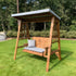 Charles Taylor Dorset Two Seat Swing with Cushions

