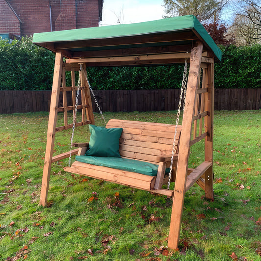Charles Taylor Dorset Two Seat Swing with Cushions
