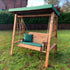 Charles Taylor Dorset Two Seat Swing with Cushions
