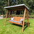 Charles Taylor Dorset Three Seat Swing with Cushions
