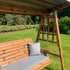 Charles Taylor Dorset Three Seat Swing with Cushions
