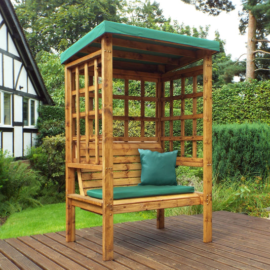 Charles Taylor Bramham Two Seat Arbour with Cushions