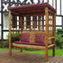 Charles Taylor Bramham Three Seat Arbour with Cushions
