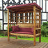 Charles Taylor Bramham Three Seat Arbour with Cushions
