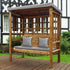 Charles Taylor Bramham Three Seat Arbour with Cushions
