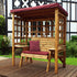 Charles Taylor Wentworth Two Seat Arbour with Cushions
