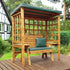 Charles Taylor Wentworth Two Seat Arbour with Cushions
