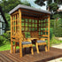 Charles Taylor Henley Twin Seat Arbour with Cushions
