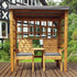 Charles Taylor Henley Twin Seat Arbour with Cushions
