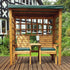 Charles Taylor Henley Twin Seat Arbour with Cushions
