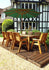 Charles Taylor Eight Seater Rectangular Dining Set with Parasol
