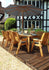 Charles Taylor Eight Seater Rectangular Dining Set with Parasol
