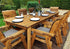 Charles Taylor Eight Seater Rectangular Dining Set with Parasol
