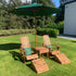 Charles Taylor Aidendack Style Set with Cushions and Parasol
