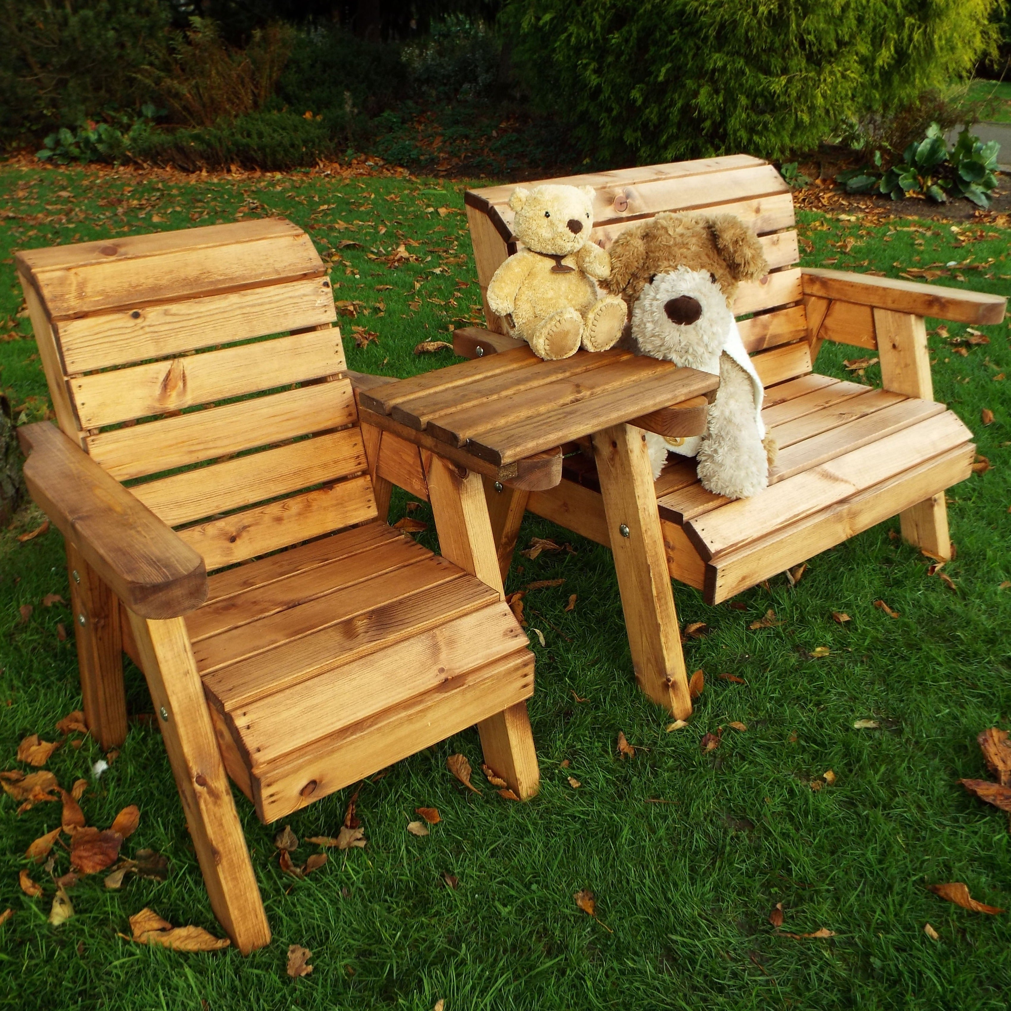 Charles Taylor Kids Bench and Chair with Straight Tray