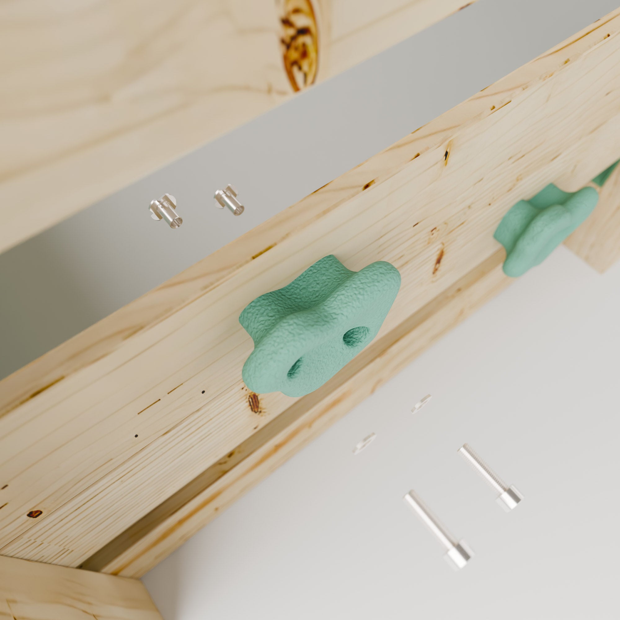 Climbing Frame With Single Swing & Monkey Bars - Enchanted Grove III