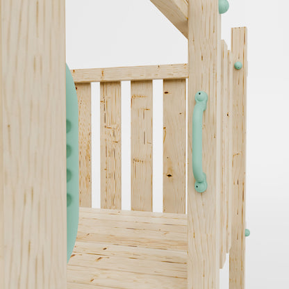 LittleSummit Tower with Swing & Climbing Wall