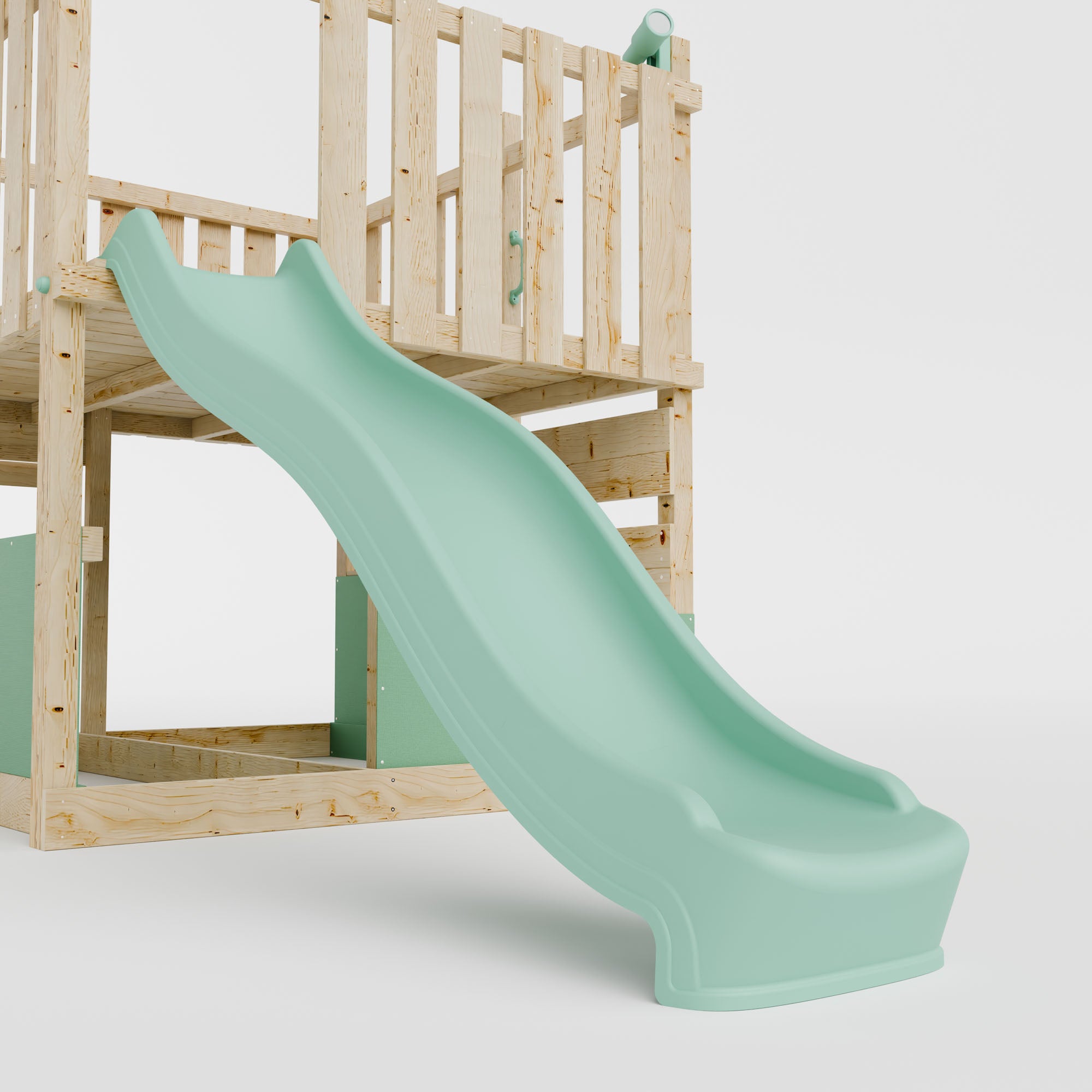 LittleSummit Tower with Swing & Climbing Wall