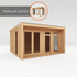 The Creswell 4m x 3m Premium Insulated Garden Room
