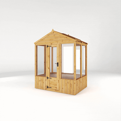 6 x 4 Woodsman Apex Styrene Greenhouse