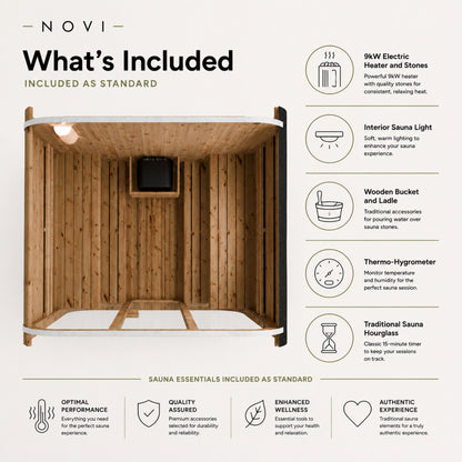 Novi Cube Sauna Extra Large