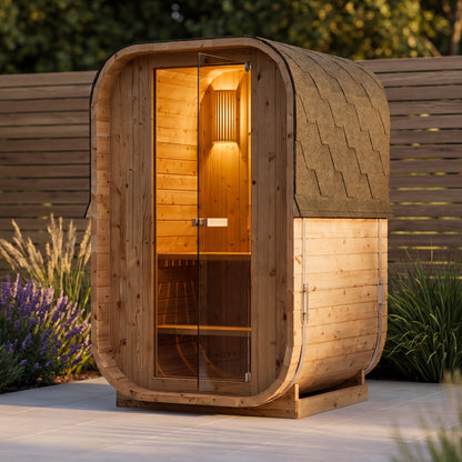 Novi Barrel Sauna