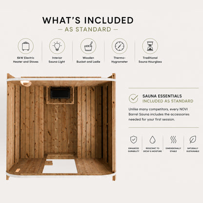 Novi Cube Sauna Large