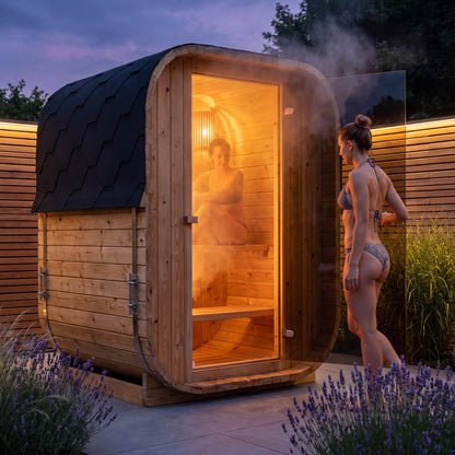 Novi Barrel Sauna