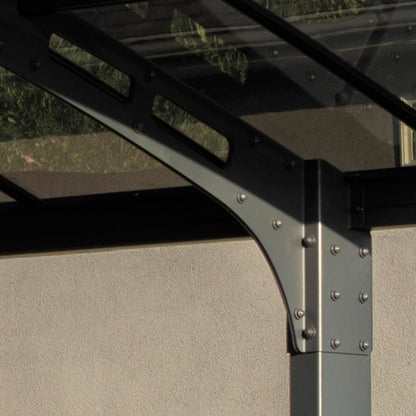 Canopia by Palram Carport Arizona Double Breeze Wings & Arch