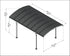 Canopia by Palram Carport Atlas 5000 - Solar Grey

