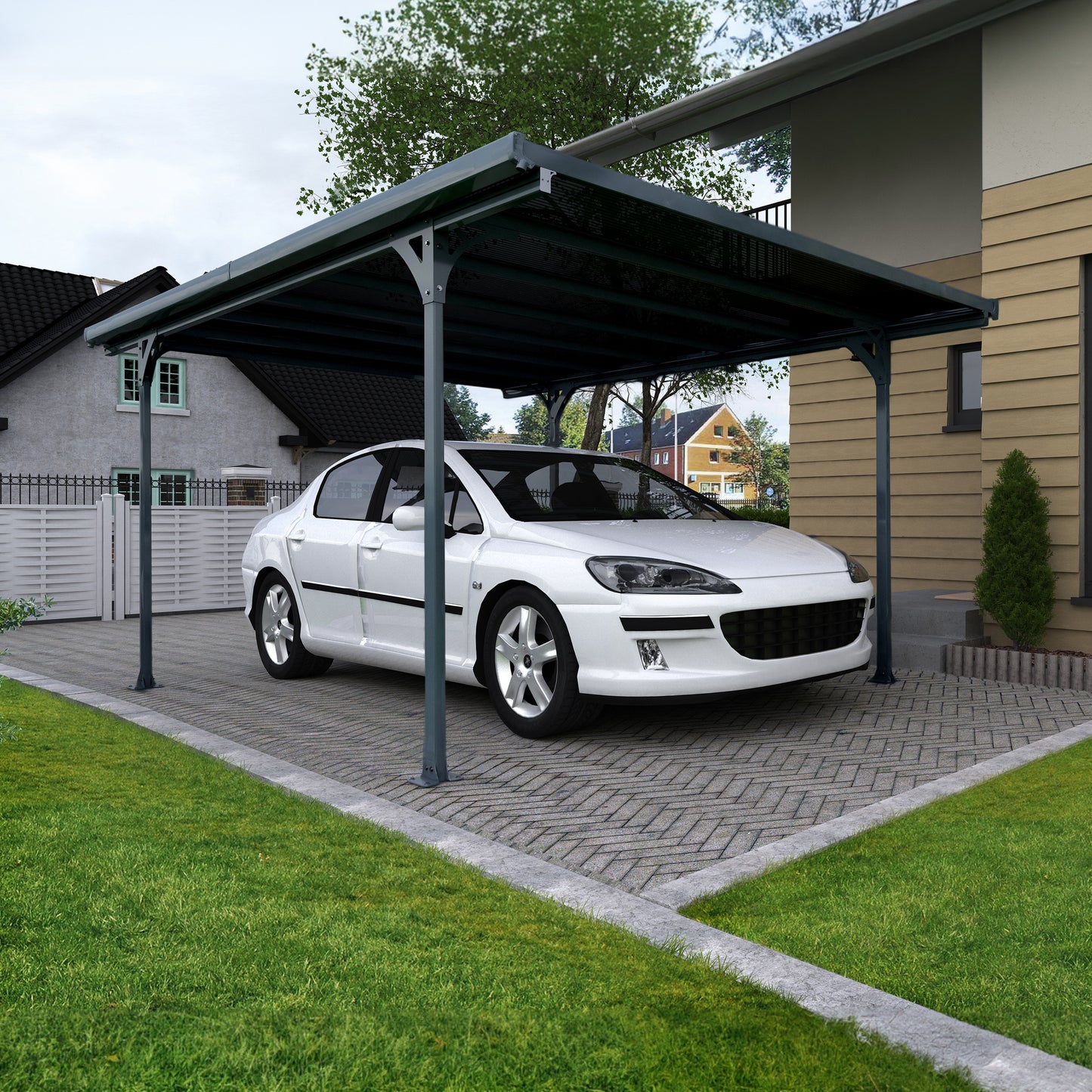 Canopia by Palram Carport Verona 5000 - Grey