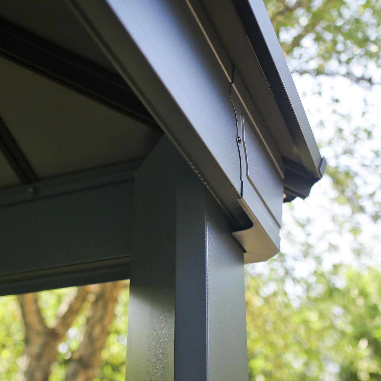 Canopia by Palram Dallas 12 x 14 Garden Gazebo - Grey