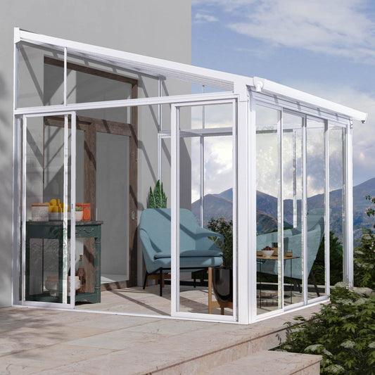 Canopia by Palram 3m x 3m Sanremo Veranda - White