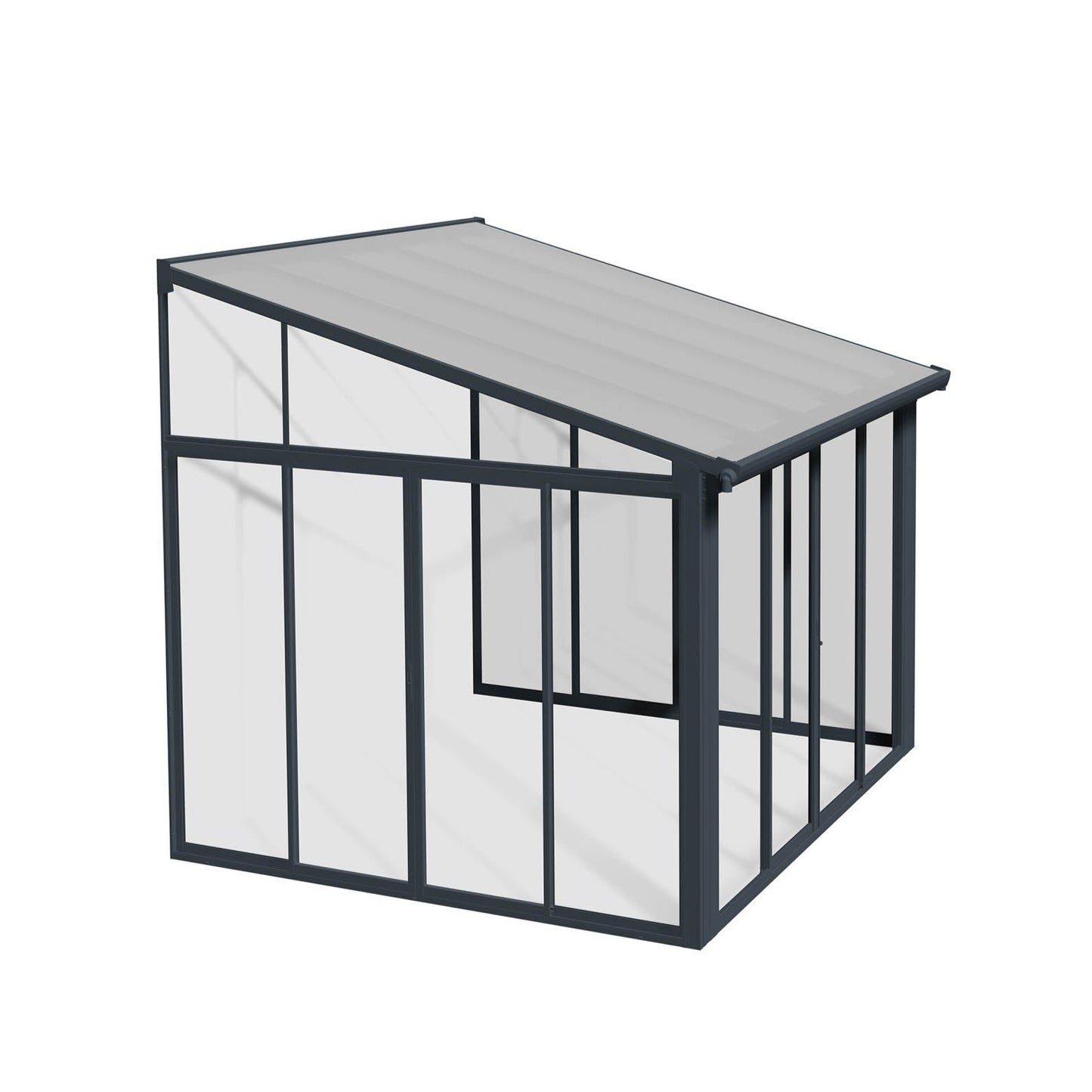 Canopia by Palram 3m x 3m Sanremo Veranda - Grey