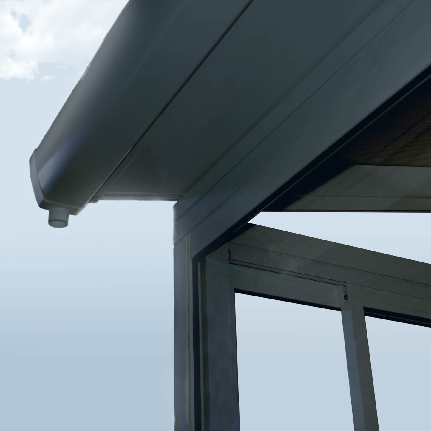 Canopia by Palram 3m x 3m Sanremo Veranda - Grey