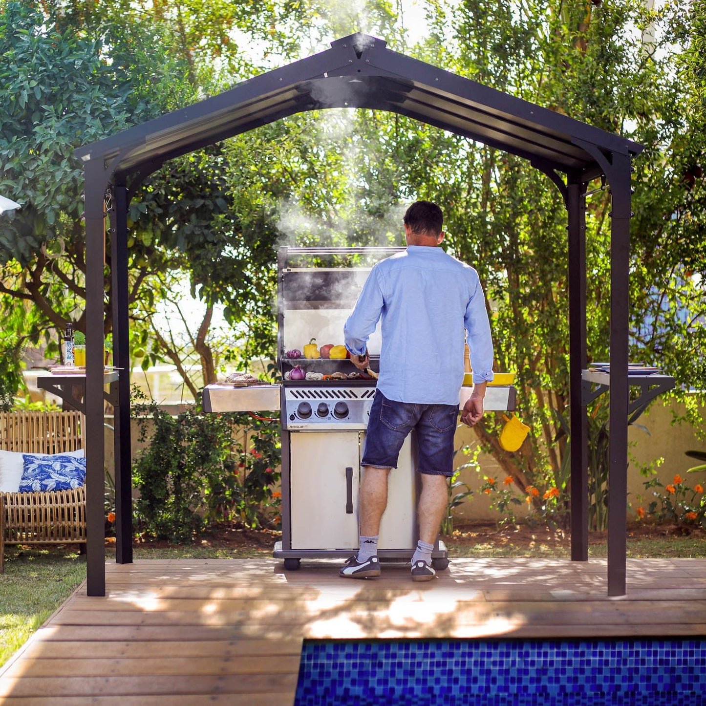 Canopia by Palram Austin BBQ Gazebo