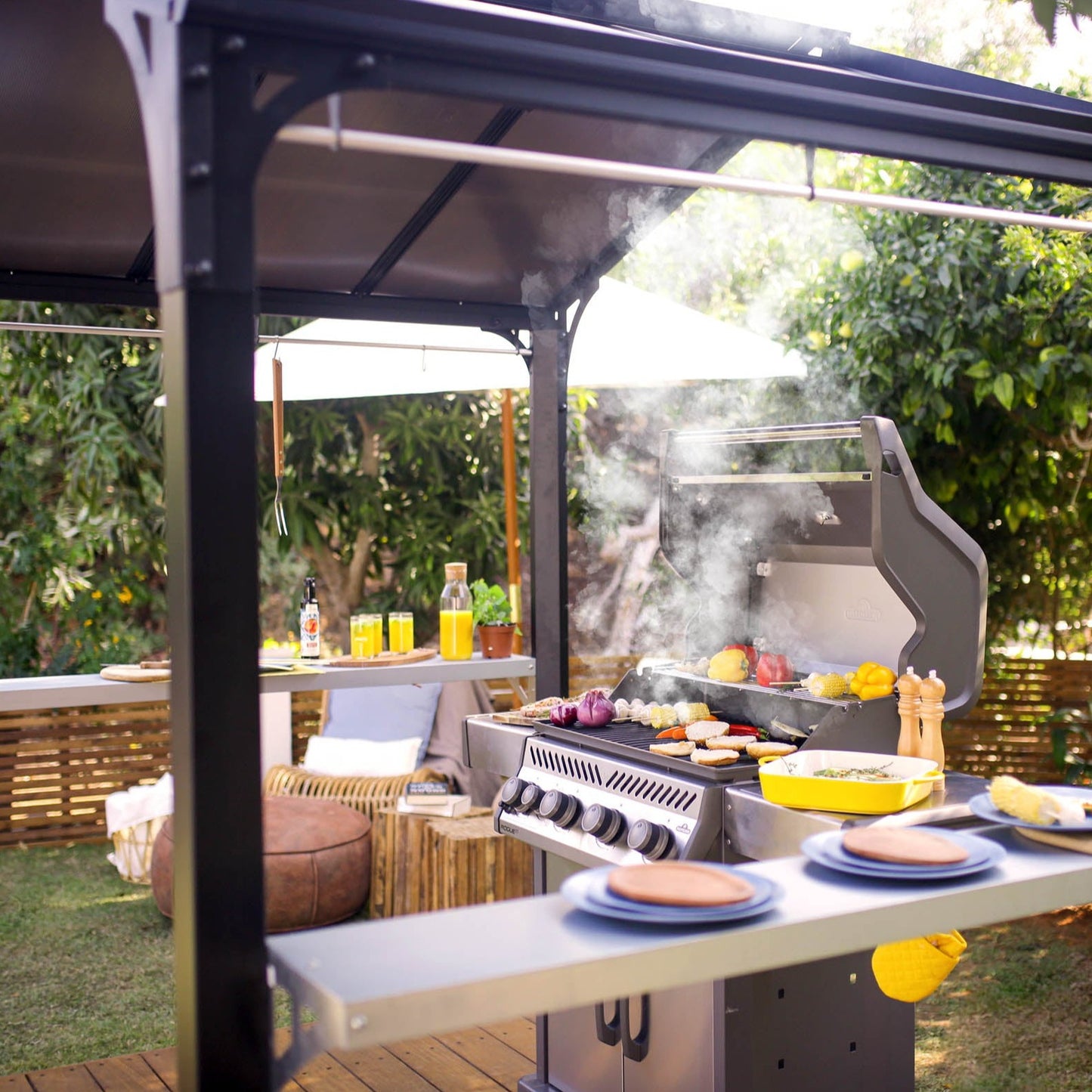 Canopia by Palram Austin BBQ Gazebo