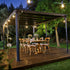 Canopia by Palram Milano 10 x 14 Garden Gazebo - Grey Bronze
