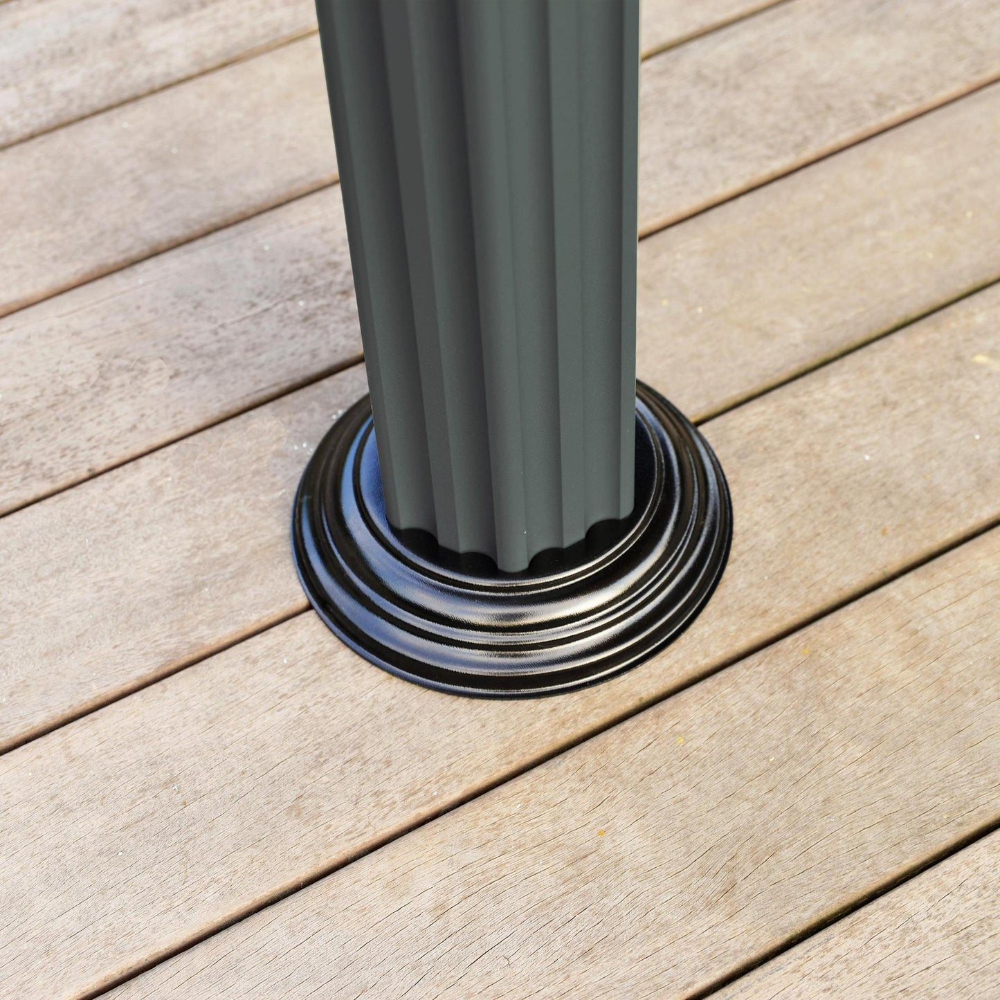 Canopia by Palram Roma Hexagonal Garden Gazebo - Grey