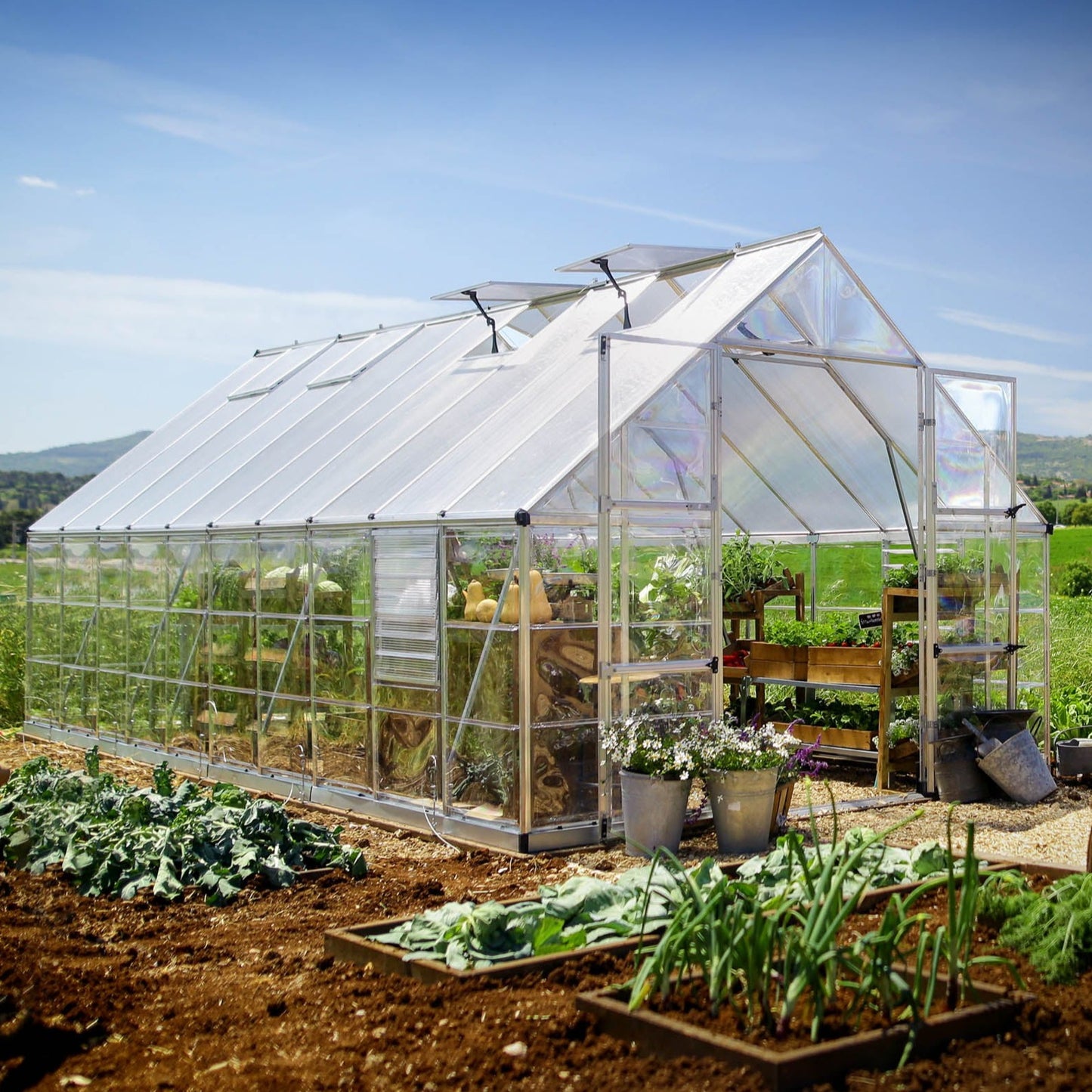 Canopia by Palram 10 x 20 Balance Silver Greenhouse